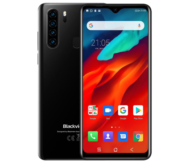 BLACKVIEW A80 Plus 4/64GB Czarny - Smartfon i telefon - najlepsze